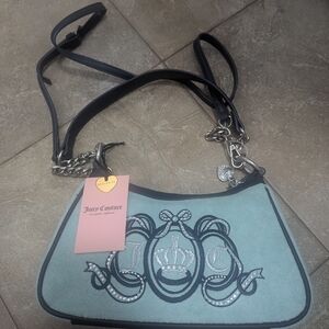 Juicy Couture Lovers Club  Shoulder Bag in Blue